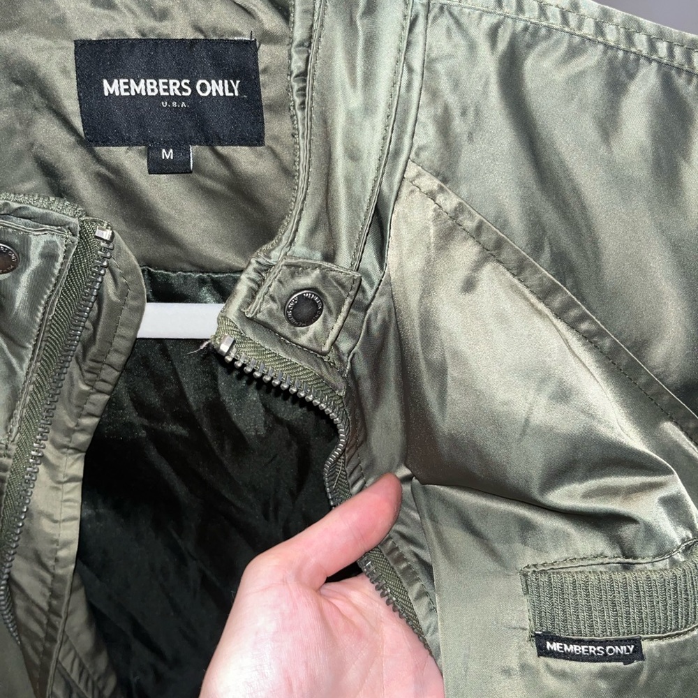 Army Utility Jacket Members Only - image 2